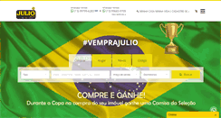 Desktop Screenshot of imobiliariajulio.com.br
